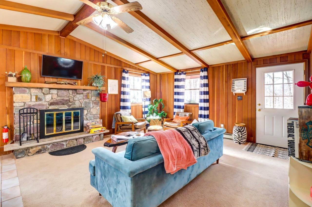 Pet-Friendly Gouldsboro Home At Big Bass Lake Exterior foto