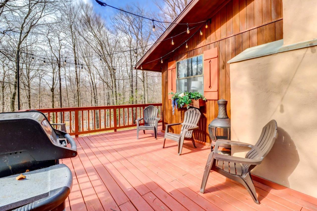 Pet-Friendly Gouldsboro Home At Big Bass Lake Exterior foto