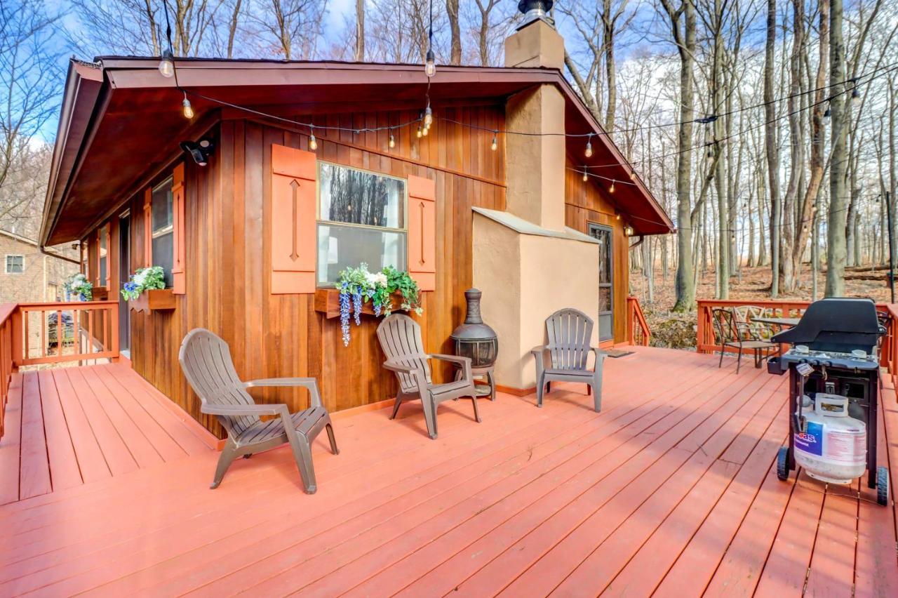 Pet-Friendly Gouldsboro Home At Big Bass Lake Exterior foto