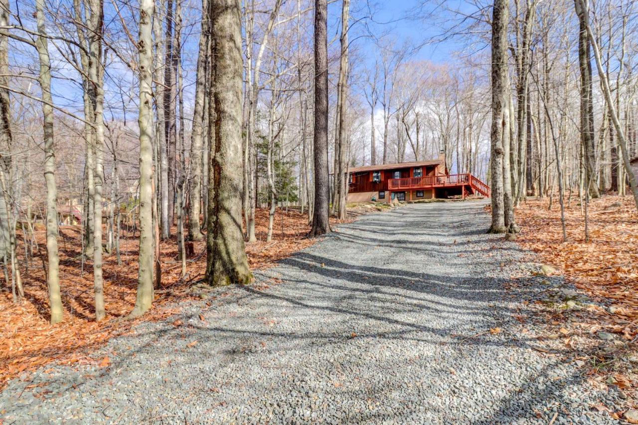 Pet-Friendly Gouldsboro Home At Big Bass Lake Exterior foto